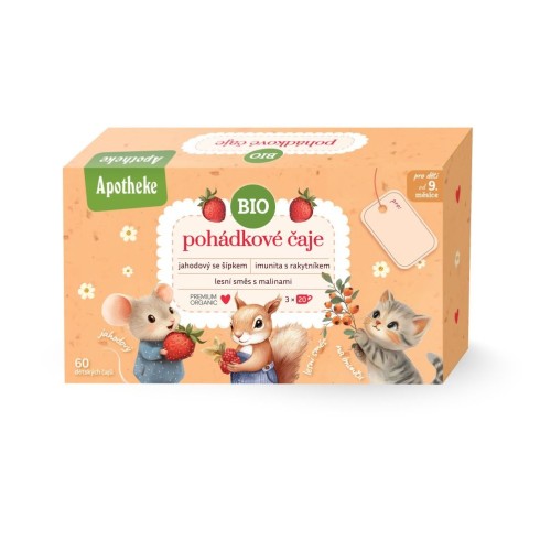 ZESTAW HERBATEK BAJKOWYCH BIO DLA DZIECI (3 SMAKI) (60 x 1,5 g) 90 g - APOTHEKE