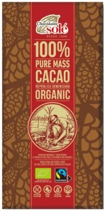 CZEKOLADA GORZKA BIO 100% KAKAO 90 g - SOLE