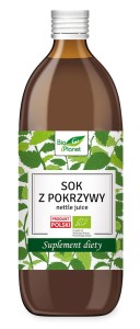 SOK Z POKRZYWY BIO 500 ml - BIO PLANET