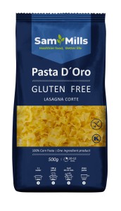 MAKARON ŁAZANKA KARBOWANA BEZGLUTENOWY 500 g - SAM MILLS