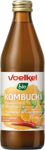 KOMBUCHA MANDARYNKA-CAYENNE BIO 330 ml - VOELKEL