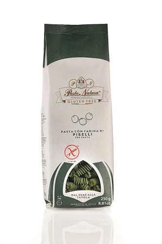 MAKARON PROTEINOWY (Z GROSZKU ZIELONEGO) ŚWIDERKI BEZGLUTENOWY 250 g - PASTA NATURA