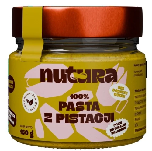 PASTA Z PISTACJI 160 g - NUTURA