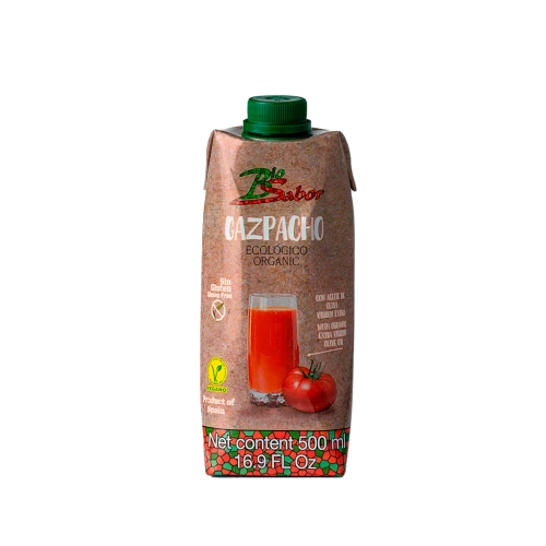 GAZPACHO (HISZPAŃSKA ZUPA WARZYWNA) BEZGLUTENOWA BIO 500 ml - BIOSABOR