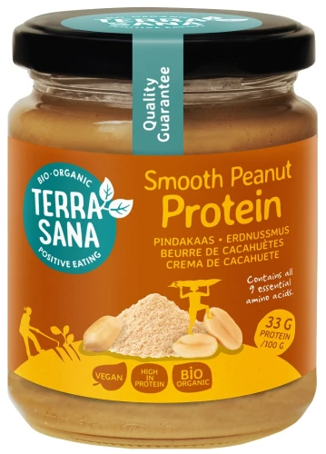 KREM PROTEINOWY Z ORZESZKÓW ZIEMNYCH BIO 250 g - TERRASANA