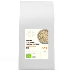 PŁATKI OWSIANE BŁYSKAWICZNE BEZGLUTENOWE BIO 500 g - THE PLANET