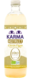 NAPÓJ KEFRUIT FIGI - CYTRYNA BEZ CUKRU FAIR FOR LIFE BIO 750 ml - KARMA KOMBUCHA