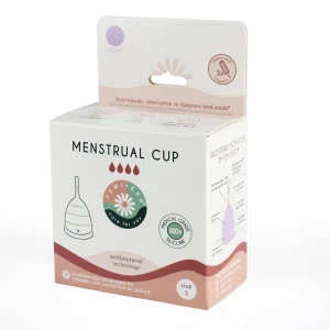 KUBECZEK MENSTRUACYJNY FIOLETOWY ROZMIAR S - FEMI.EKO