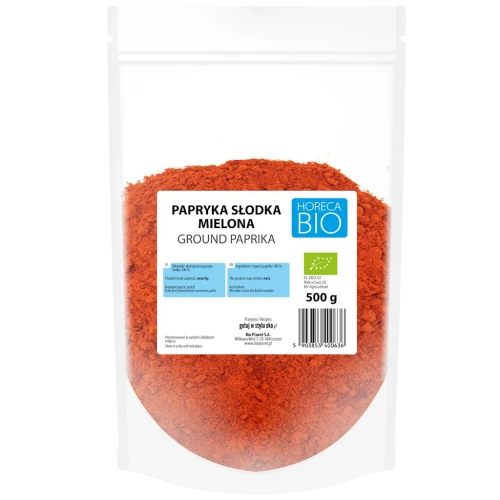 PAPRYKA SŁODKA MIELONA BIO 500 g - HORECA