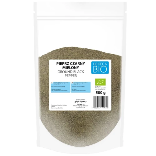 PIEPRZ CZARNY MIELONY BIO 500 g - HORECA