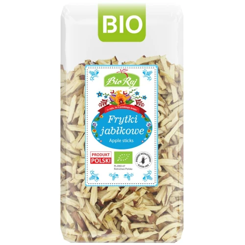 FRYTKI JABŁKOWE BEZGLUTENOWE BIO 60 g - BIO RAJ