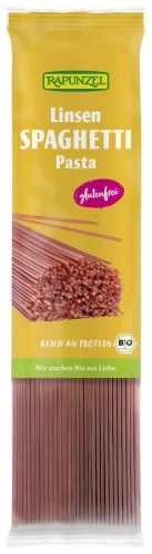MAKARON PROTEINOWY (Z SOCZEWICY ŻÓŁTEJ) SPAGHETTI BIO 250 g - RAPUNZEL