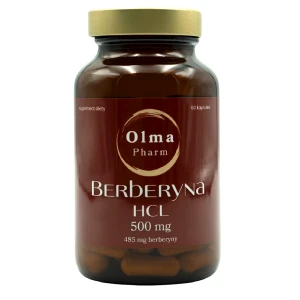 BERBERYNA HCL (500 mg) 60 KAPSUŁEK - OLMA PHARM