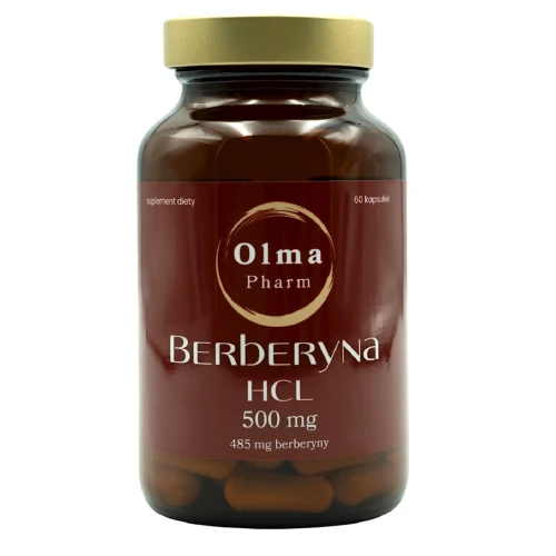 BERBERYNA HCL (500 mg) 60 KAPSUŁEK - OLMA PHARM