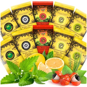 ZESTAW PRÓBEK YERBA MATE MIX (10 x 50 g) 500 g - YERBA MATE GREEN
