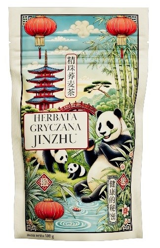 Herbata Gryczana Soba Cha Jinzhu 100 g - Soba Cha