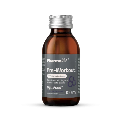 SHOT PRE-WORKOUT O SMAKU OWOCÓW SKANDYNAWSKICH 100 ml - PHARMOVIT (GYM FOOD)