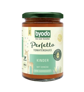 Sos Pomidorowy z Warzywami dla Dzieci Bez Dodatku Cukrów Bio 340 ml - Byodo