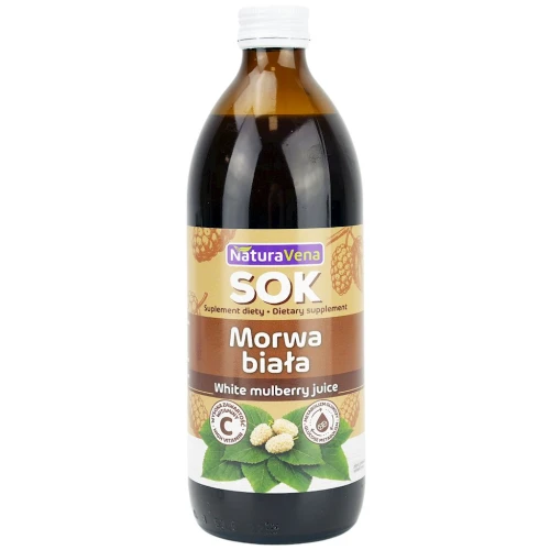 SOK Z MORWY BIAŁEJ 500 ml - NATURAVENA