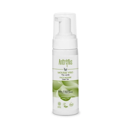 Pianka do Mycia Twarzy Oczyszczająca z Zieloną Herbatą 150 ml - Anthyllis