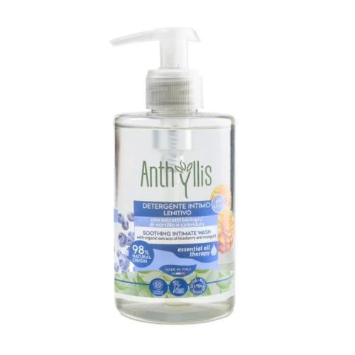 Płyn do Higieny Intymnej z Ekstraktem z Borówki i Nagietka 300 ml - Anthyllis