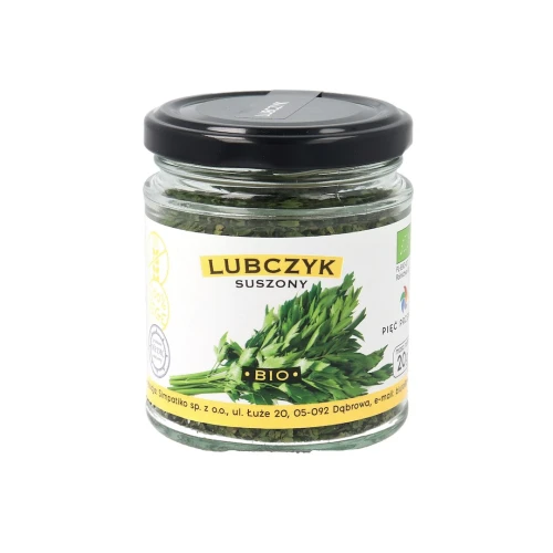 Lubczyk Suszony Bezglutenowy Bio 20 g - Pięć Przemian
