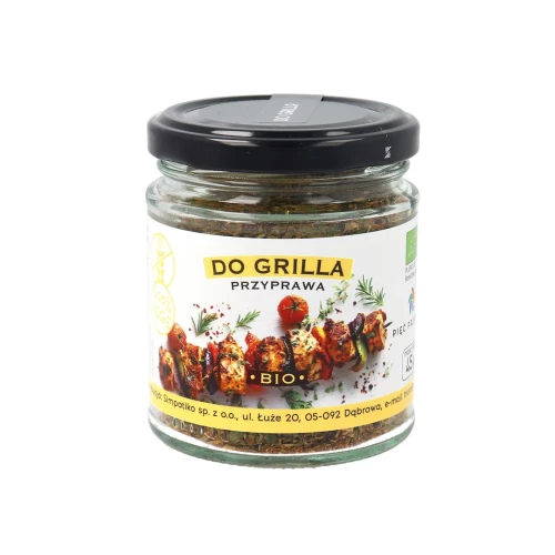 Przyprawa  do Grilla Bezglutenowa Bio 45 g - Pięć Przemian