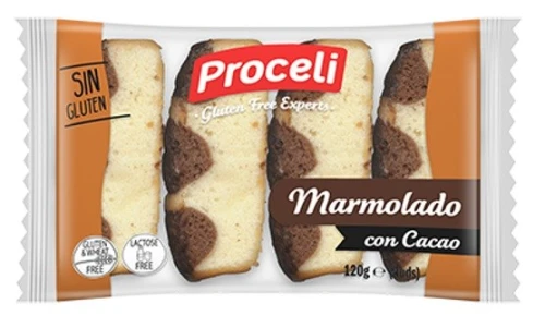 Ciasto Marmurkowe z Kako Bezglutenowe 120 g - Proceli