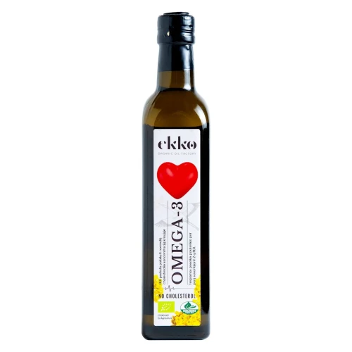 Omega-3 Mieszanka z Olejem Lnianym Bio 500 ml - Ekko