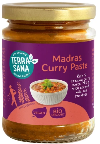 Pasta Curry Madras Bio 130 g - Terrasana