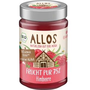 Mus Malinowy (75% Owoców) Bezglutenowy Bio 200 g - Allos