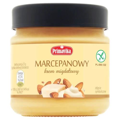 Krem Marcepanowy Bezglutenowy 185 g - Primavika