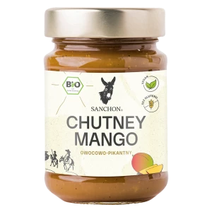Sos Mango Chutney Bezglutenowy Bio 200 g - Sanchon