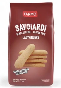 Biszkopty Savoiardi Bezglutenowe 200 g - Farmo