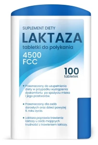 Laktaza 100 Tabletek - Domos