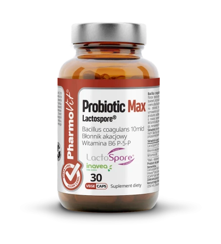 Probiotic Max Bezglutenowy 30 Kapsułek - Pharmovit (Clean Label)
