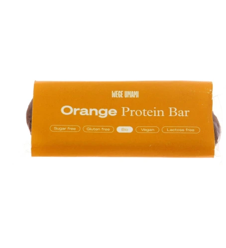 Baton Orange Protein Bar Bezglutenowy Bio 50 g - Wege Umami