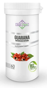 Guarana Ekstrakt (440 mg) 60 Kapsułek - Soul Farm