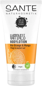 Balsam do Ciała Orzeźwiająco–Regenerujący Pomarańcza i Mango Eco 150 ml - Sante