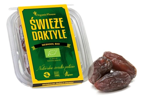 Daktyle Medjool Świeże Bezglutenowe Bio 120 g - OrganicHouse