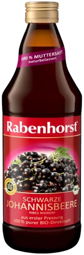 Sok z Czarnej Porzeczki NFC Bio 750 ml - Rabenhorst