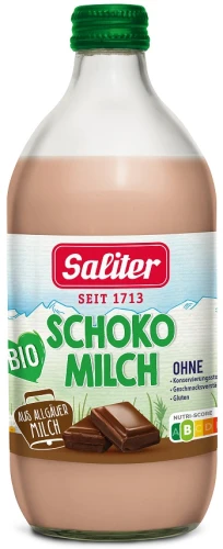 Mleko o Smaku Czekoladowym UHT Bio 500 ml - Saliter