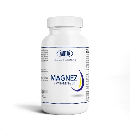 Magnez + Witamina B6 60 Kapsułek - Jantar