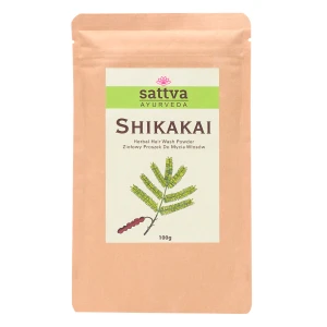 Proszek Ziołowy do Mycia Włosów Shikakai 100 g - Sattva (Ayurveda)