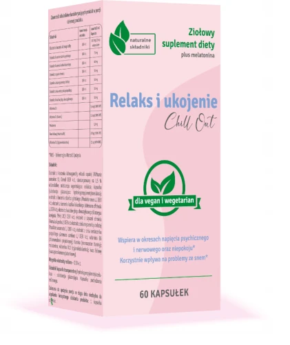 Kapsułki na Relaks i Ukojenie 60 szt. - Pasoleq (Chill Out)