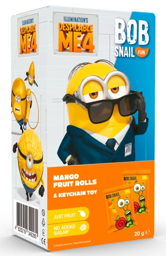 Przekąska Eat & Play Mango z Bre lokiem Minionki Bezglutenowa 20 g - Bob Snail