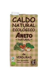 Bulion Warzywny w Płynie Bezglutenowy Bio 1 L - Aneto Natural