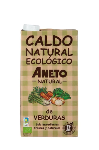 Bulion Warzywny w Płynie Bezglutenowy Bio 1 L - Aneto Natural