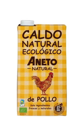 Bulion Drobiowy w Płynie Bezglutenowy Bio 1 L - Aneto Natural