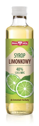 Syrop Limonkowy 250 ml - Polska Róża